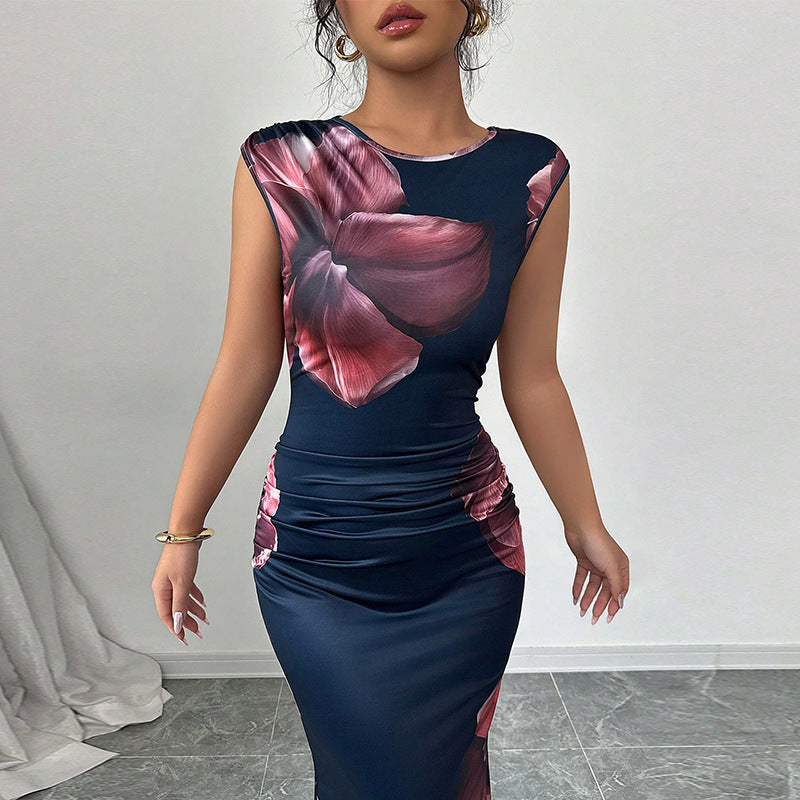 Robe longue fleurie | Élégance quotidienne