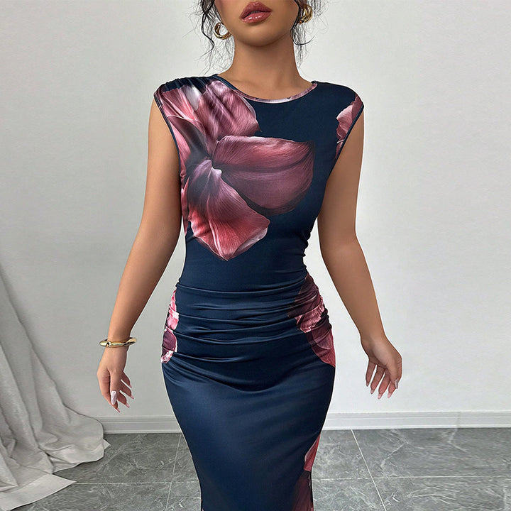 Robe longue fleurie | Élégance quotidienne