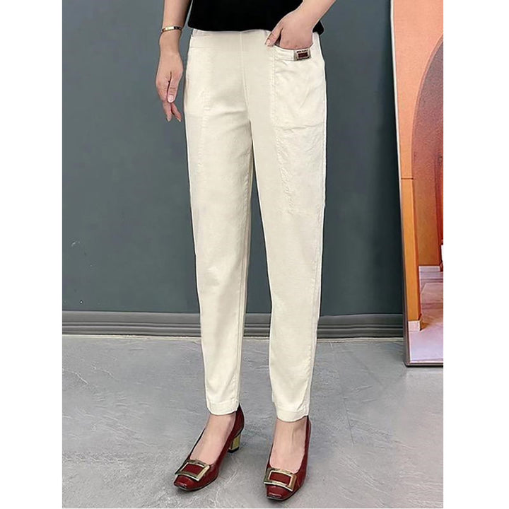Pantalon droit | Confort quotidien élégant