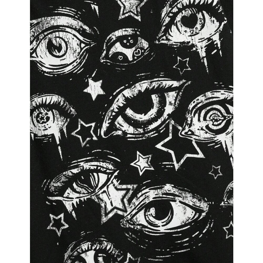 T-shirt asymétrique | Style graphique audacieux