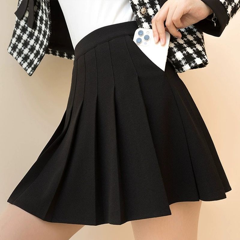 Jupe plissée taille haute | Charme classique et allure moderne