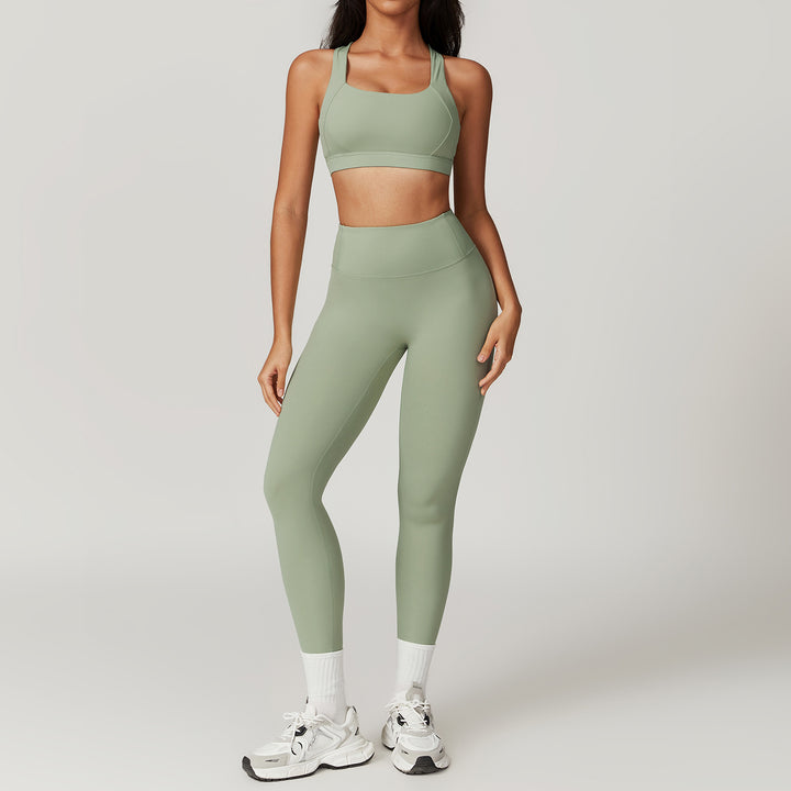 Ensemble Brassière & Legging Taille Haute Sans Couture | Confort Sculptant & Ultra-Doux