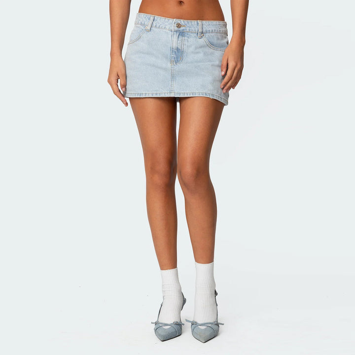 Jupe en jean courte | Style estival tendance