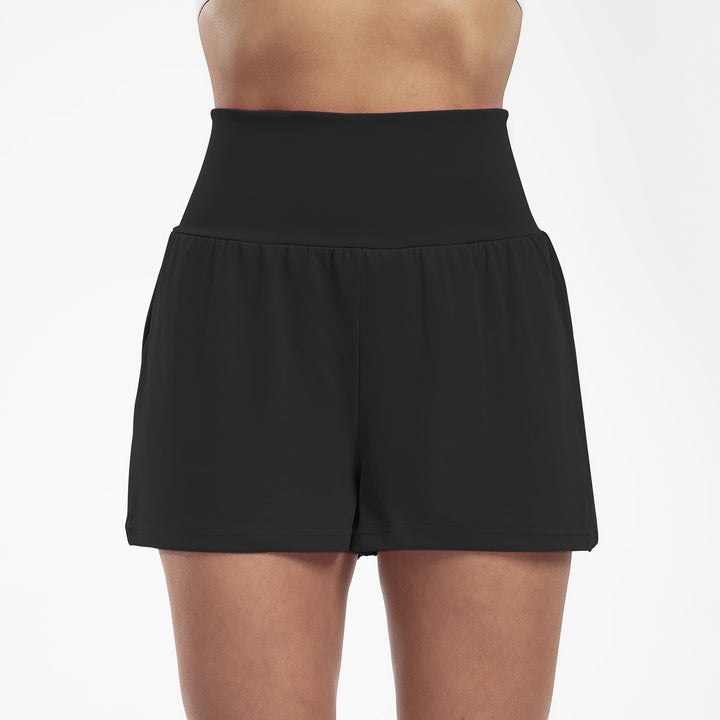 Short d’entraînement taille haute | Liberté de mouvement et maintien optimal