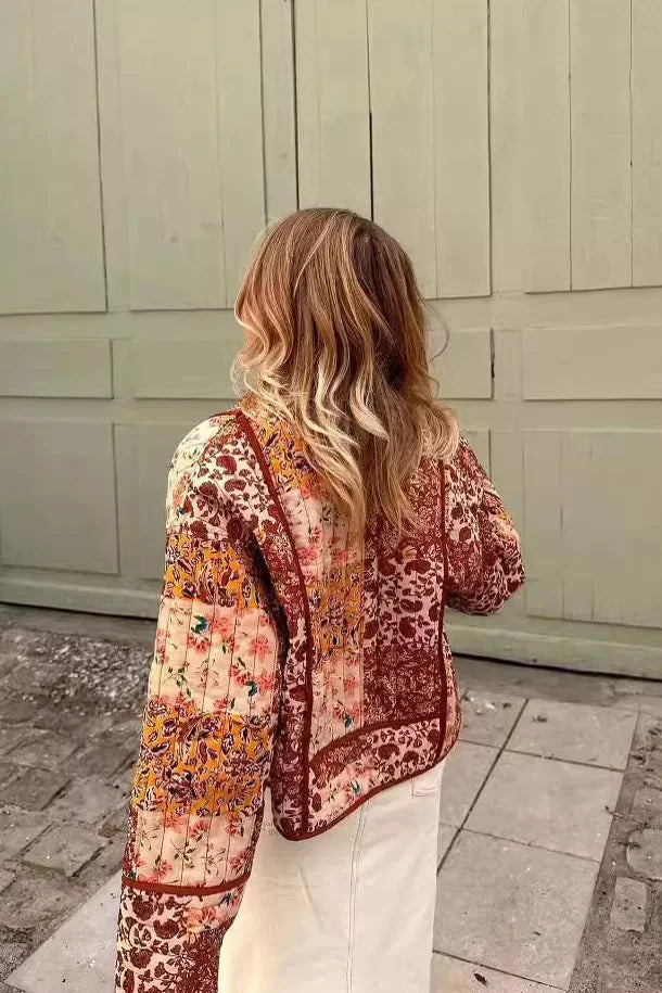 Veste matelassée vintage | Style bohème chic