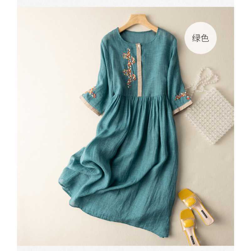 Robe midi ample | Élégance décontractée