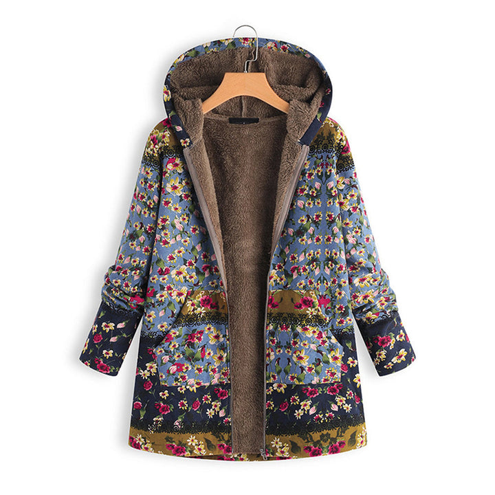 Veste longue à capuche pour femme | Parfaite pour l'hiver
