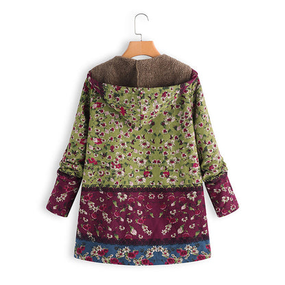 Veste longue à capuche pour femme | Parfaite pour l'hiver