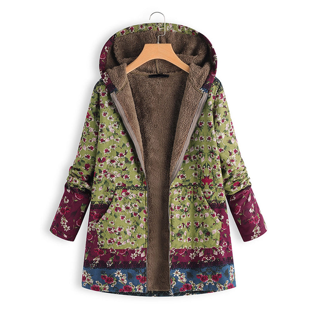Veste longue à capuche pour femme | Parfaite pour l'hiver