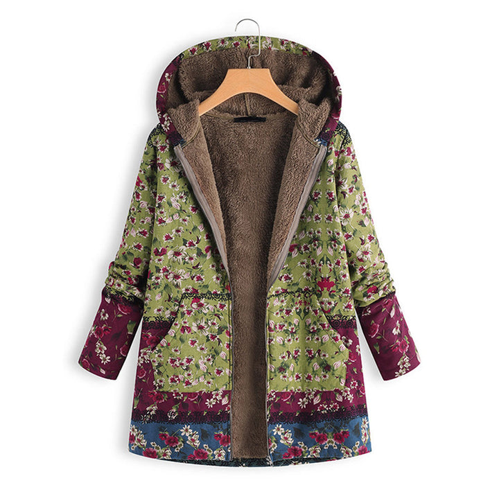 Veste longue à capuche pour femme | Parfaite pour l'hiver