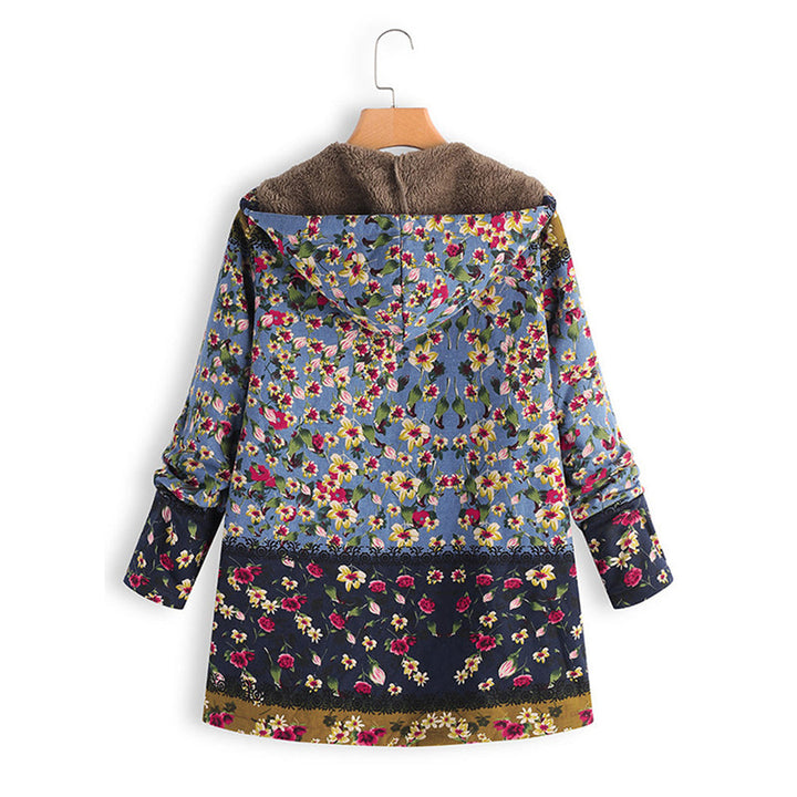 Veste longue à capuche pour femme | Parfaite pour l'hiver