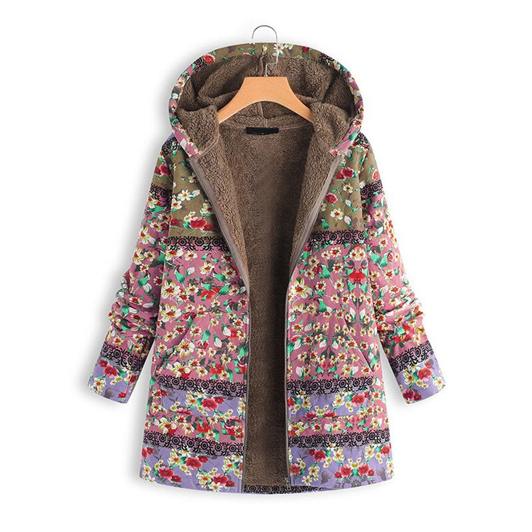 Veste longue à capuche pour femme | Parfaite pour l'hiver