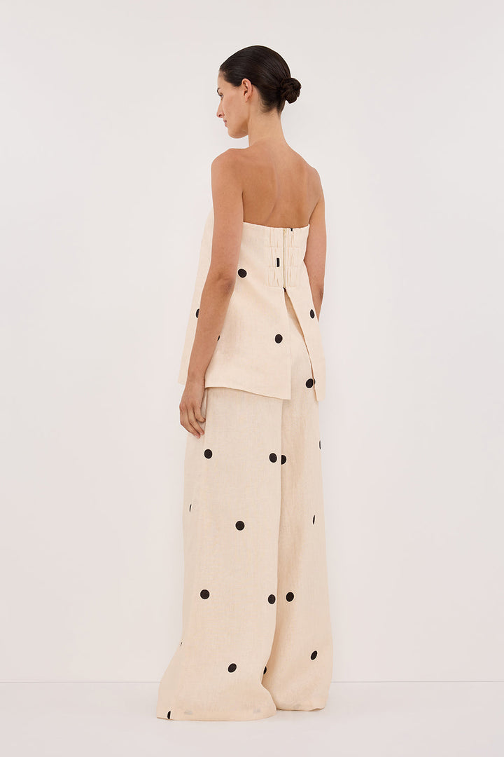 Ensemble à pois ample | Look estival moderne et fluide