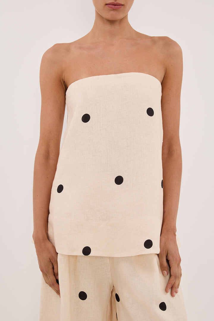 Ensemble à pois ample | Look estival moderne et fluide
