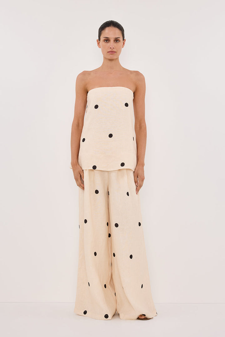 Ensemble à pois ample | Look estival moderne et fluide