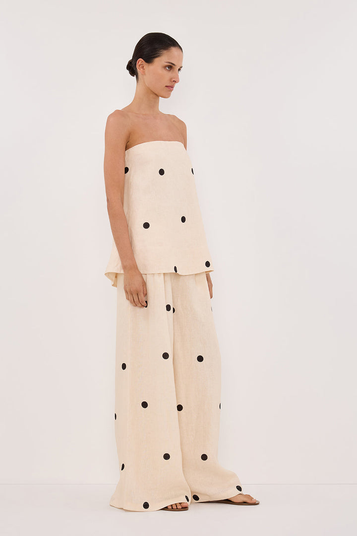 Ensemble à pois ample | Look estival moderne et fluide