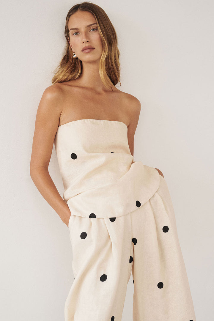 Ensemble à pois ample | Look estival moderne et fluide