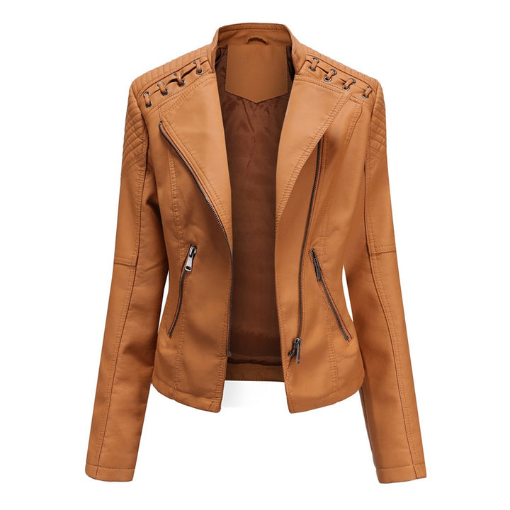 Veste en cuir stylée | Look audacieux et sophistiqué