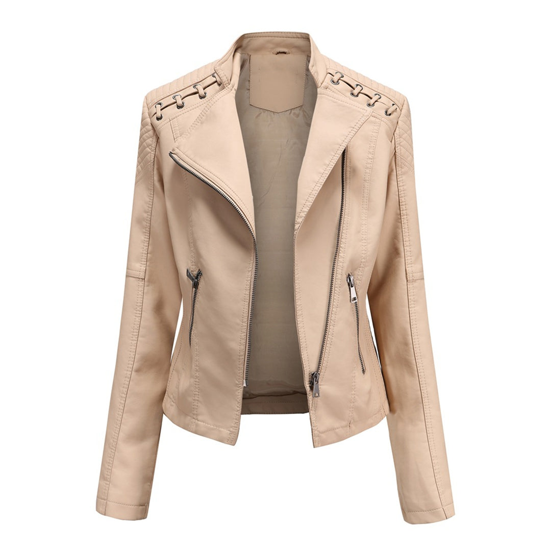 Veste en cuir stylée | Look audacieux et sophistiqué