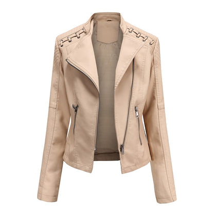 Veste en cuir stylée | Look audacieux et sophistiqué