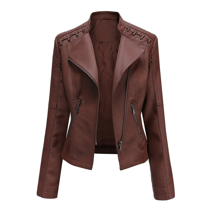 Veste en cuir stylée | Look audacieux et sophistiqué