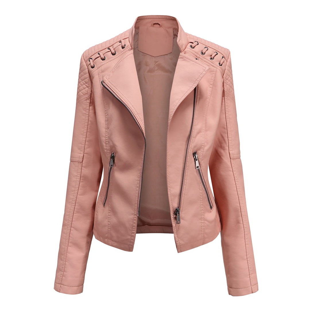 Veste en cuir stylée | Look audacieux et sophistiqué