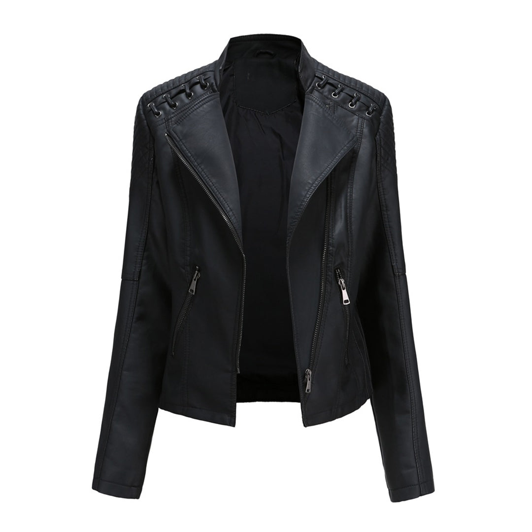 Veste en cuir stylée | Look audacieux et sophistiqué