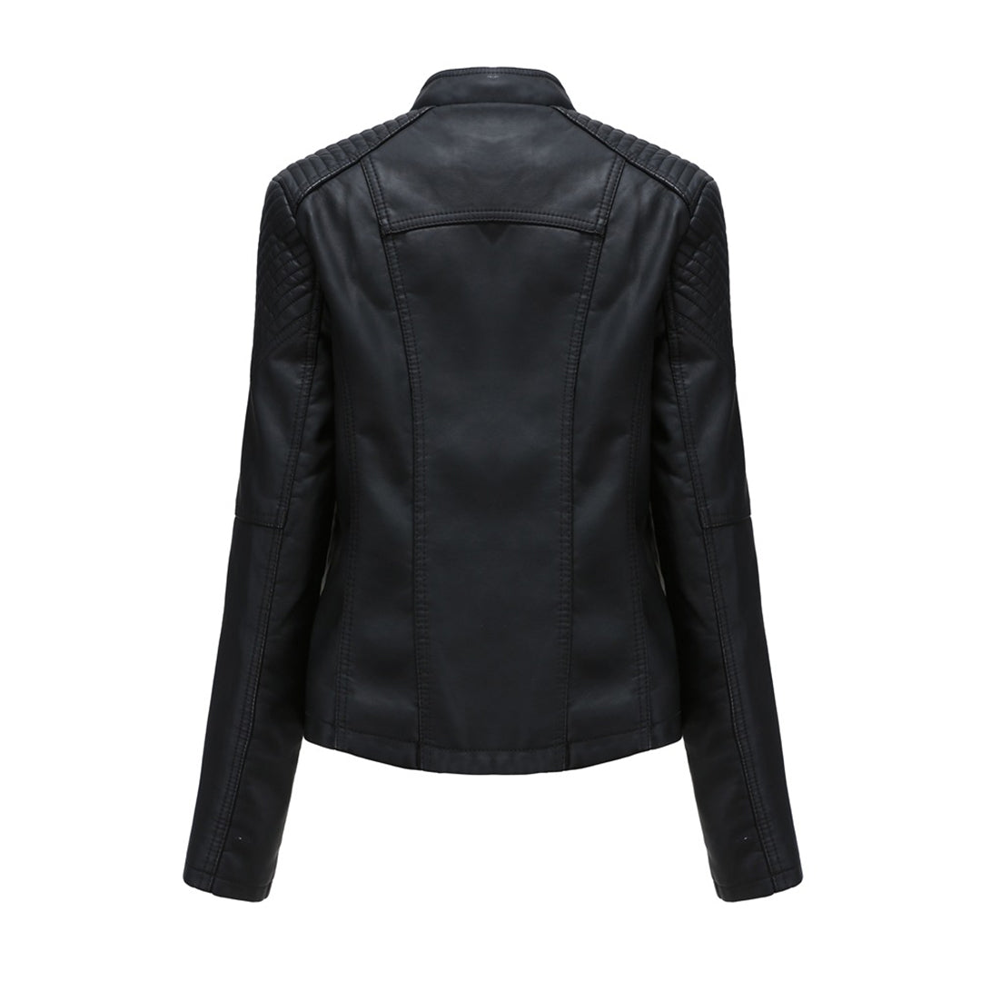 Veste en cuir stylée | Look audacieux et sophistiqué