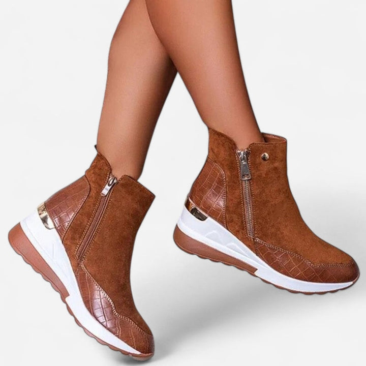 Bottines confort femme | Semelle antidérapante