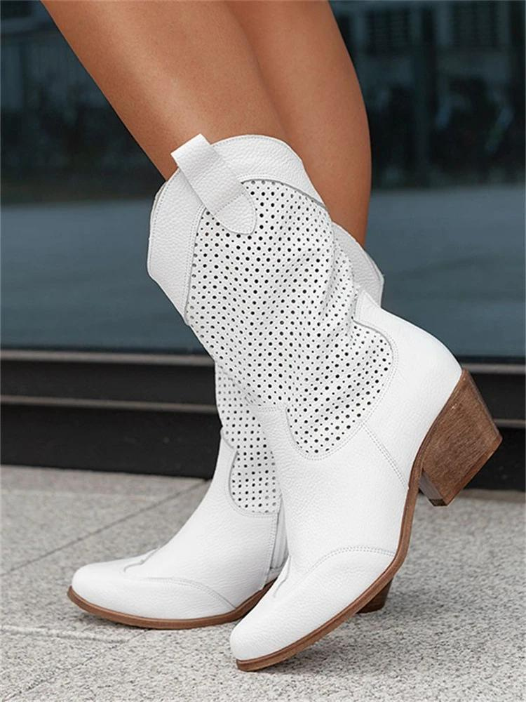 Bottes western | Style estival ajouré