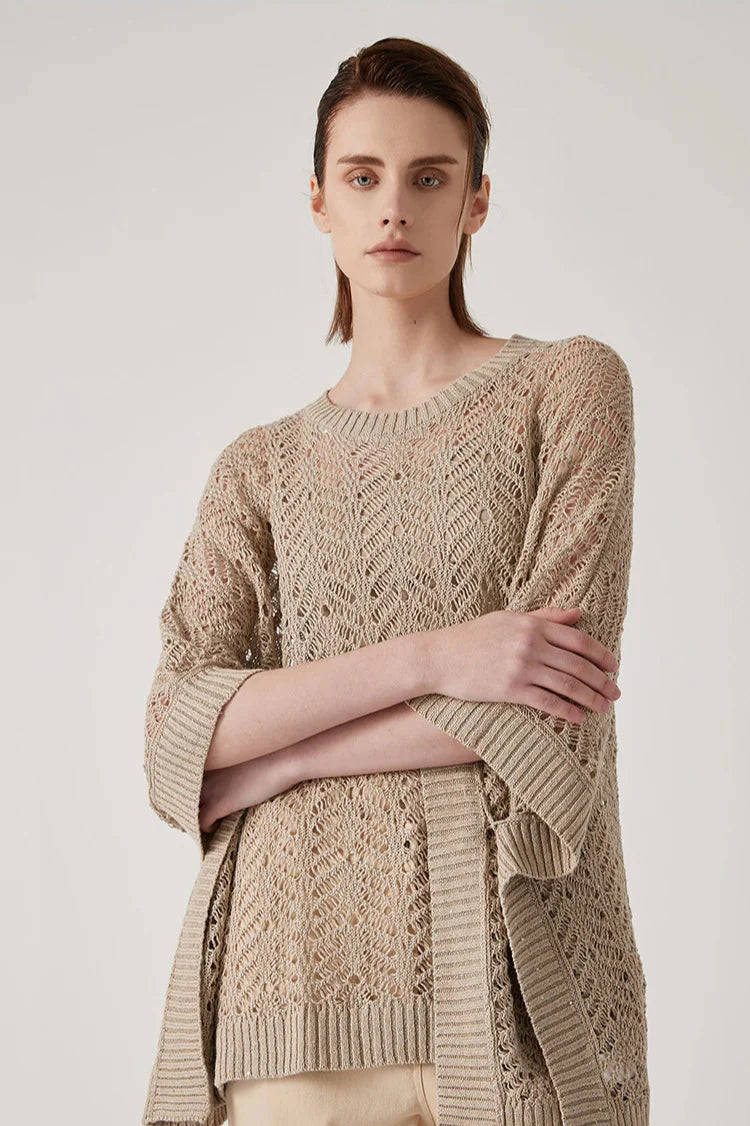 Haut crochet ajouré | Légèreté et style pour l'été