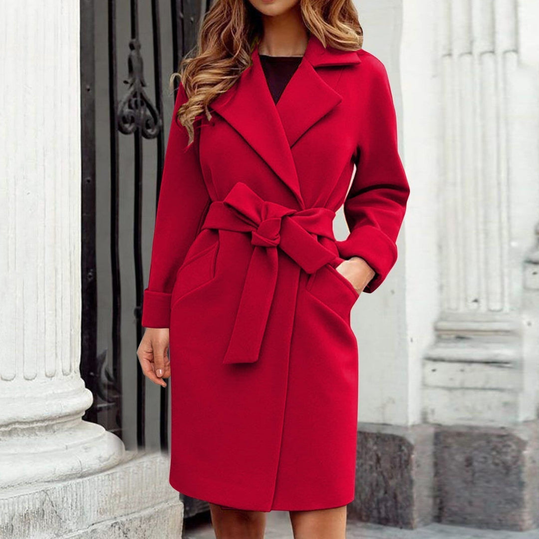 Manteau ceinturé élégant | Parfait pour l'automne
