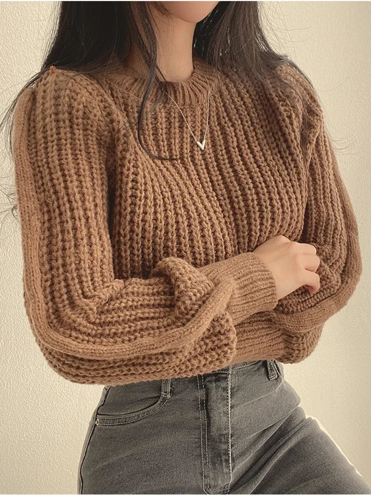 Pull court en maille | Parfait pour un style cosy et tendance