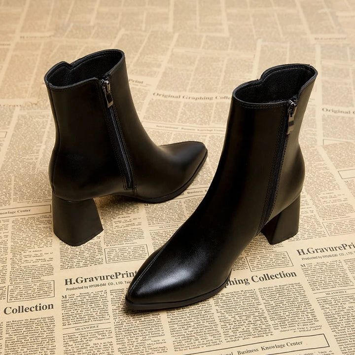 Bottines à talon | Élégance intemporelle en ville