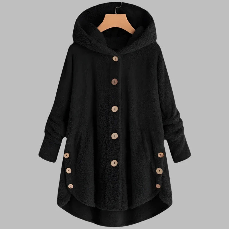 Manteau polaire à capuche | Confort douillet au quotidien