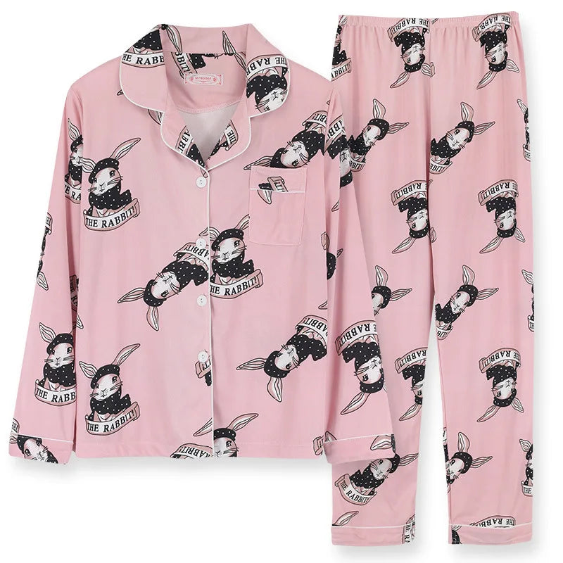 Pyjama deux-pièces imprimé cœurs | Confort à la maison