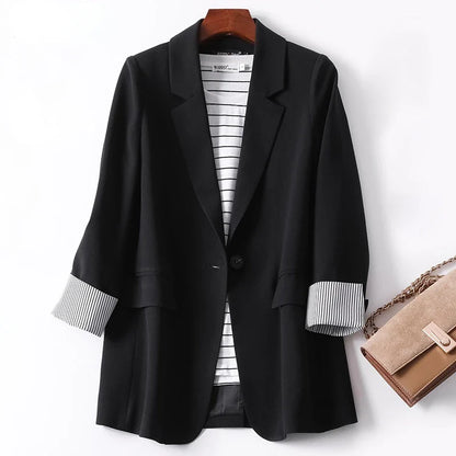 Blazer long femme | Élégance de bureau