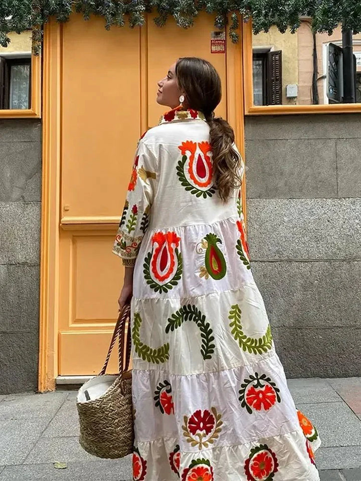 Robe maxi bohème | Style décontracté chic