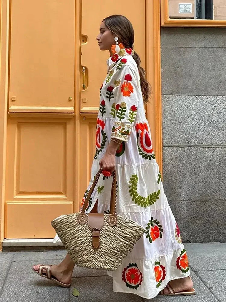 Robe maxi bohème | Style décontracté chic