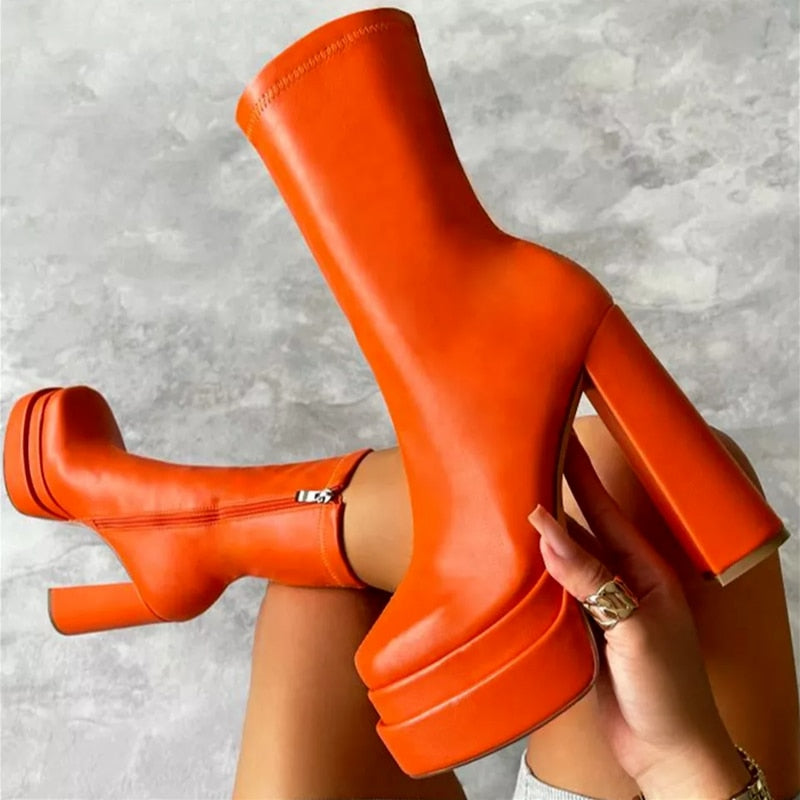 Bottes à talons hauts | Élégance moderne
