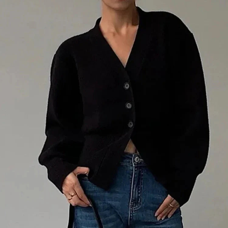 Gilet boutonné élégant | Style minimal chic