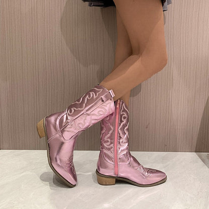 Bottes western brillantes | Accent tendance
