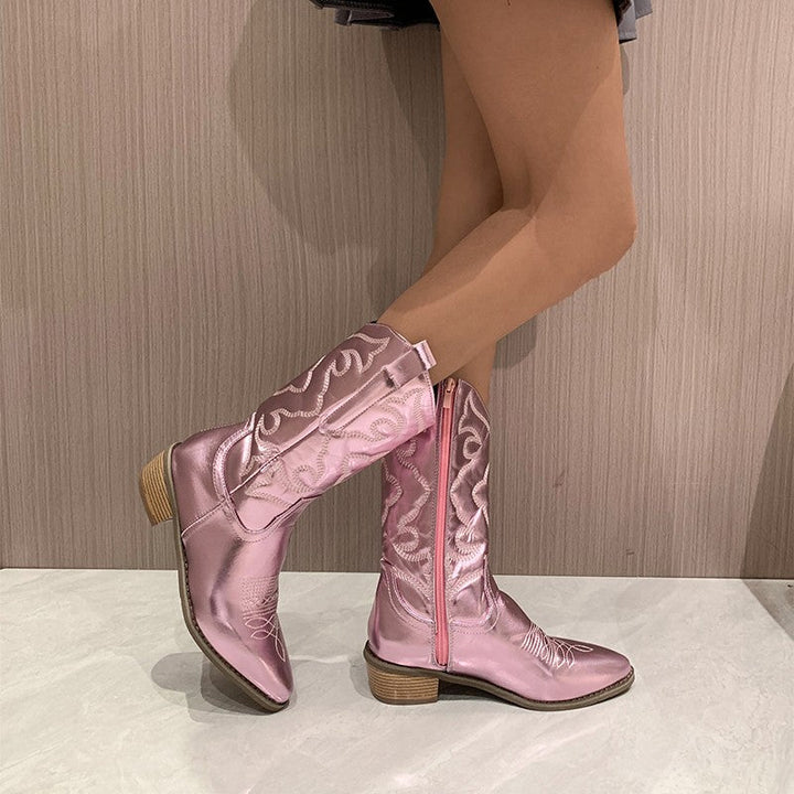 Bottes western brillantes | Accent tendance