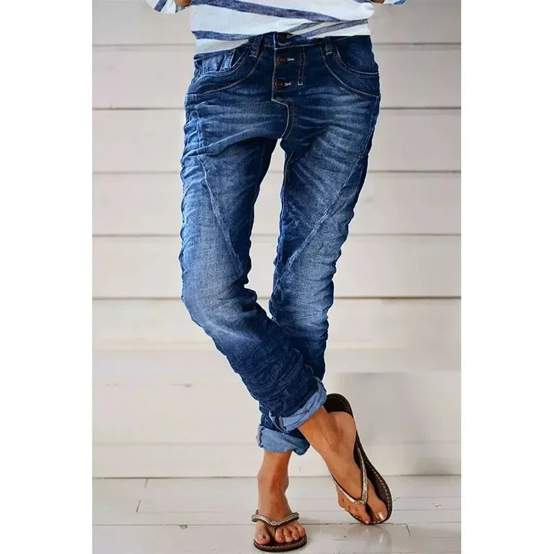 Jean décontracté | Style usé confortable