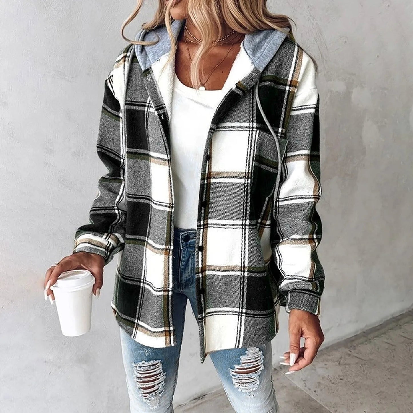 Veste chemise à carreaux | Idéale pour les journées fraîches