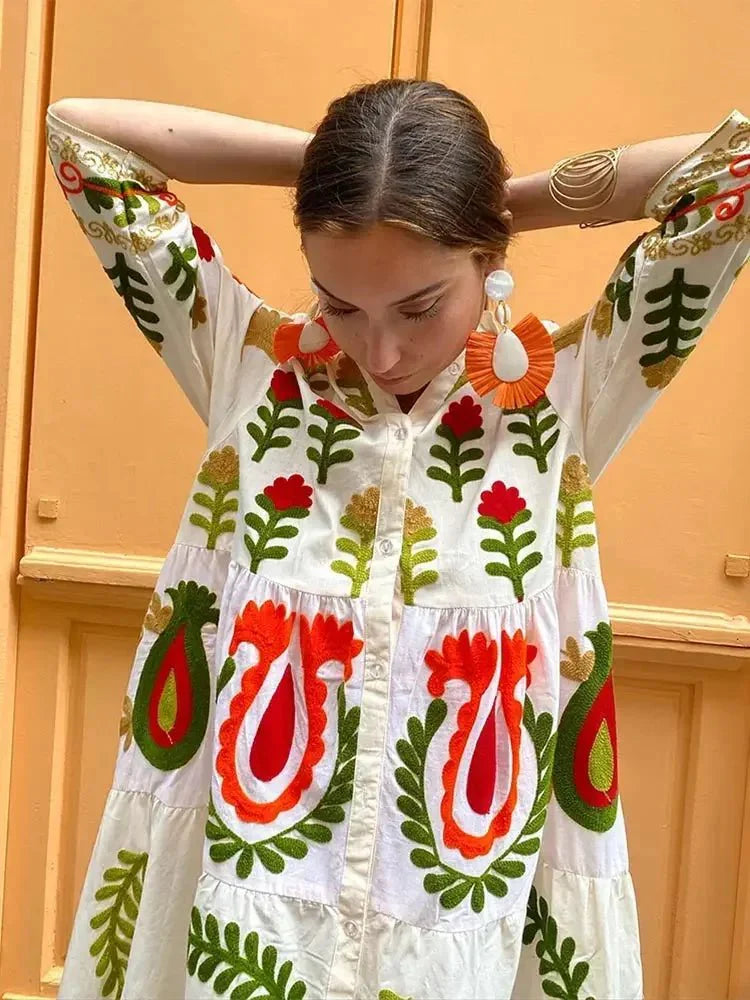 Robe maxi bohème | Style décontracté chic
