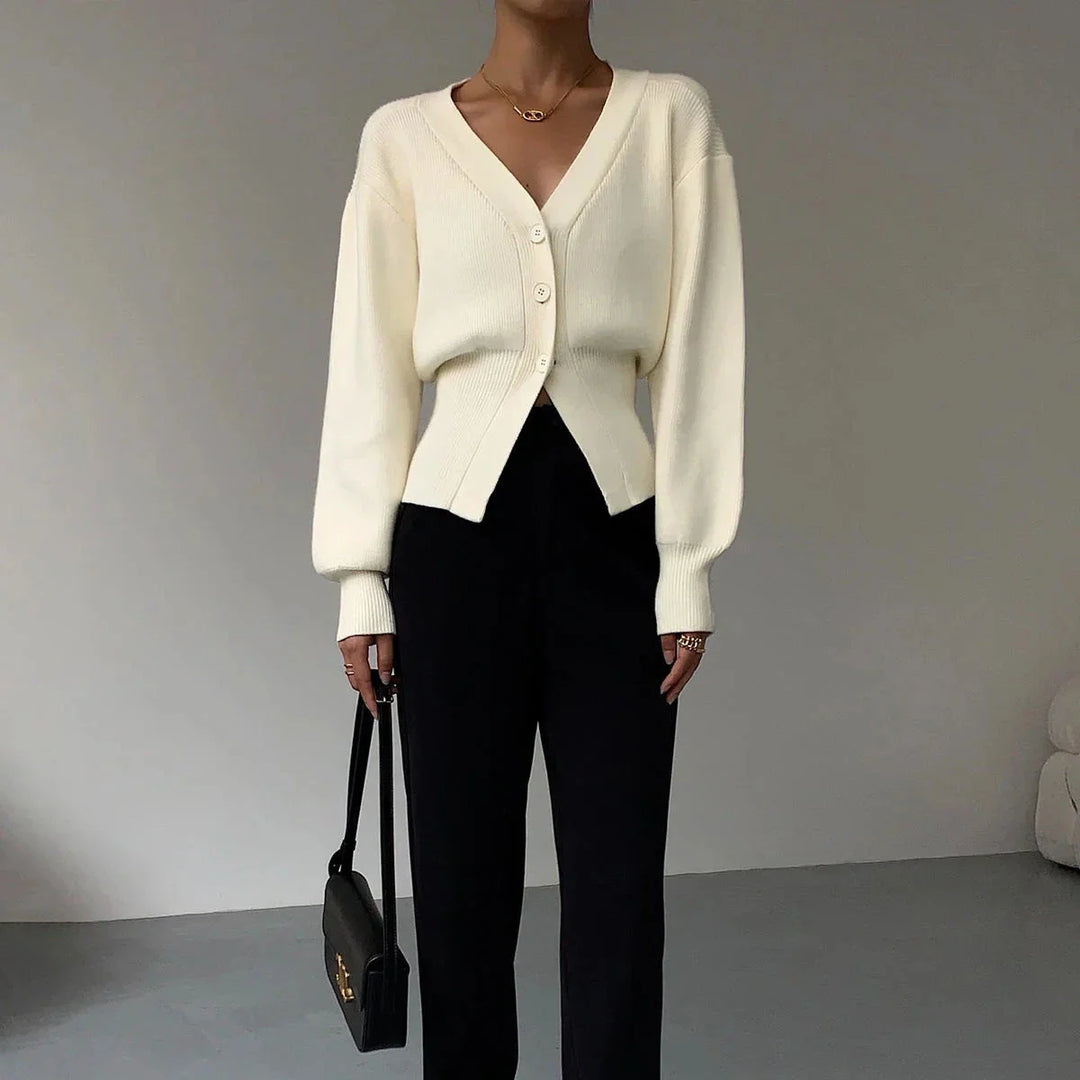 Gilet boutonné élégant | Style minimal chic