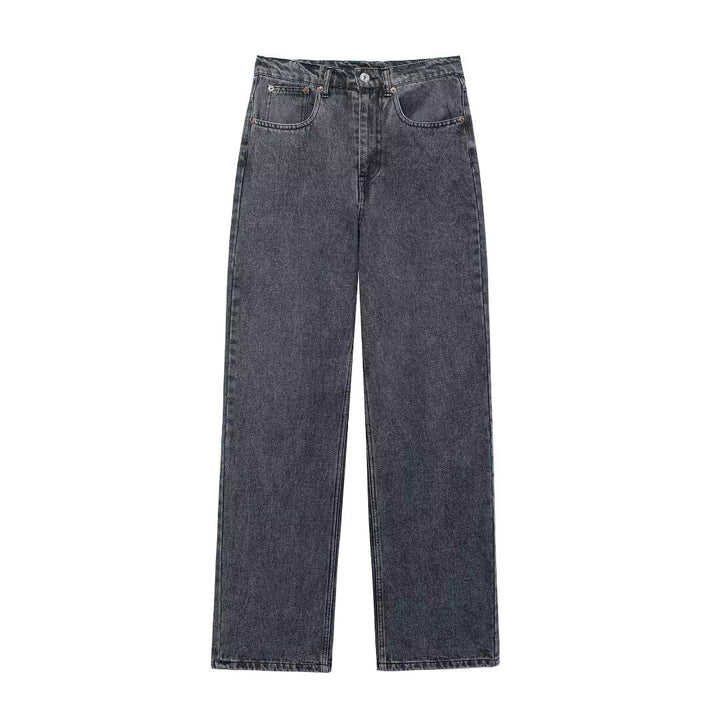 Jean vintage | Style décontracté avec détails usés