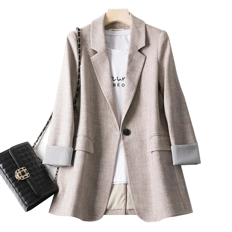 Blazer long femme | Élégance de bureau