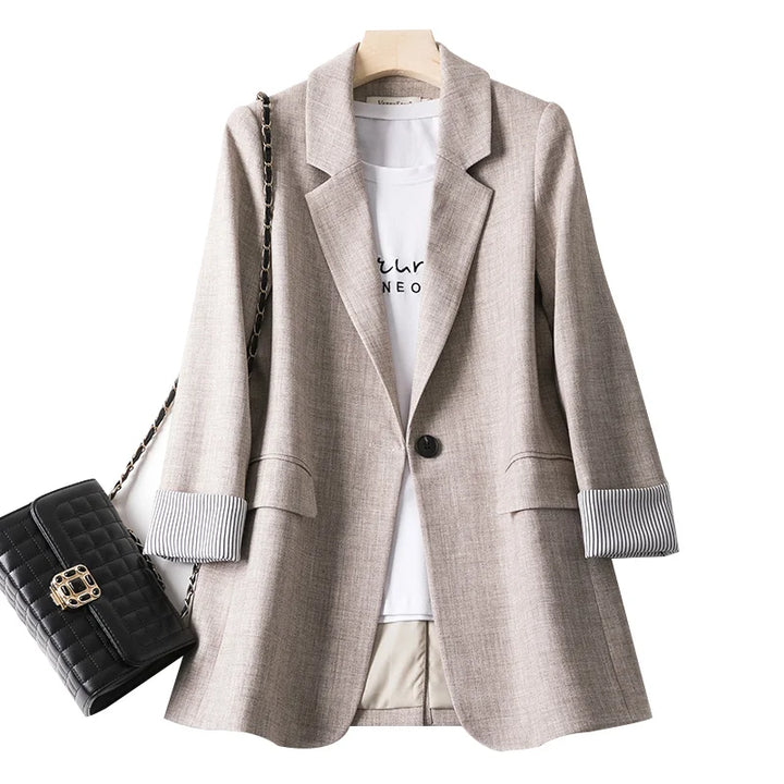 Blazer long femme | Élégance de bureau